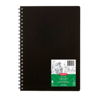 Derwent Academy Visual Art Diary A4 portrait 120 pages black, front cover