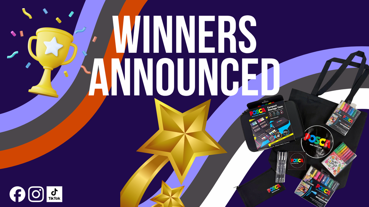 POSCART POSCA Giveaway Winners and Honourable Mentions