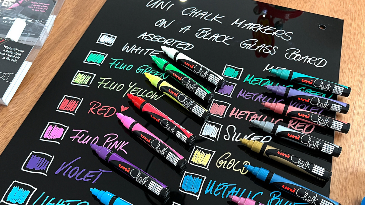 Boost Your Branding with Uni Chalk Markers
