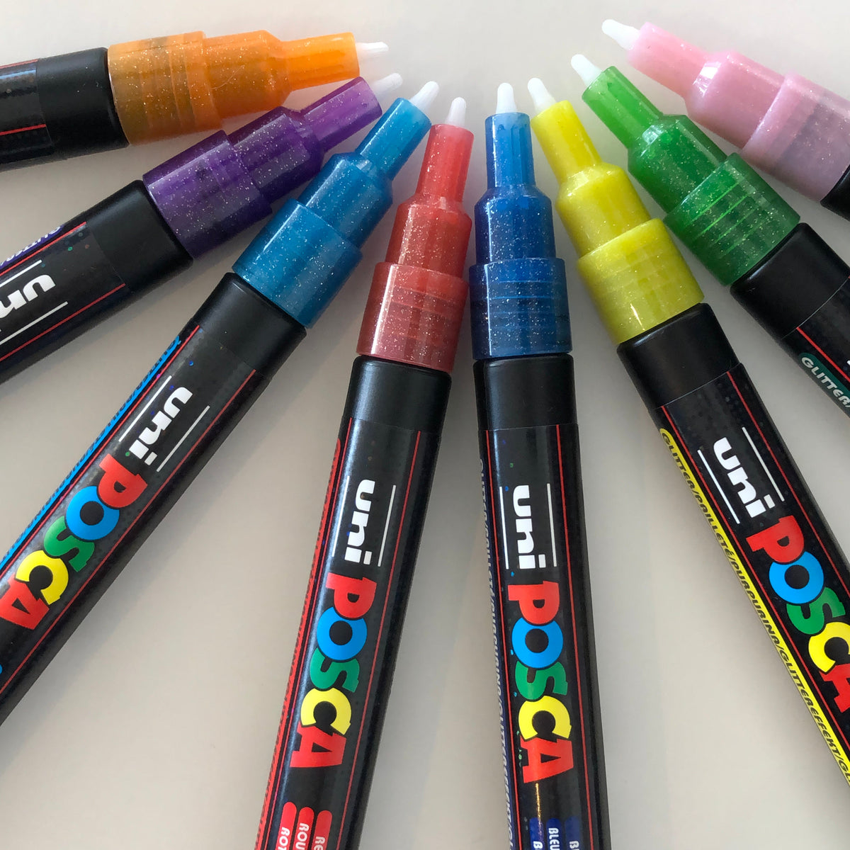 Add Sparkle to Your Creations with Posca 3M Glitter Markers