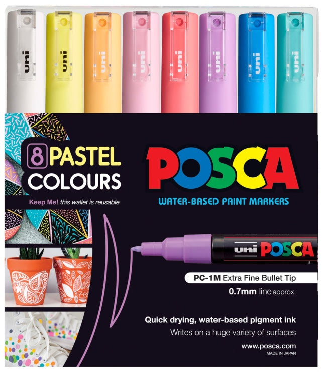 New Posca Pastel Colours – Soft, Vibrant and Project-Ready