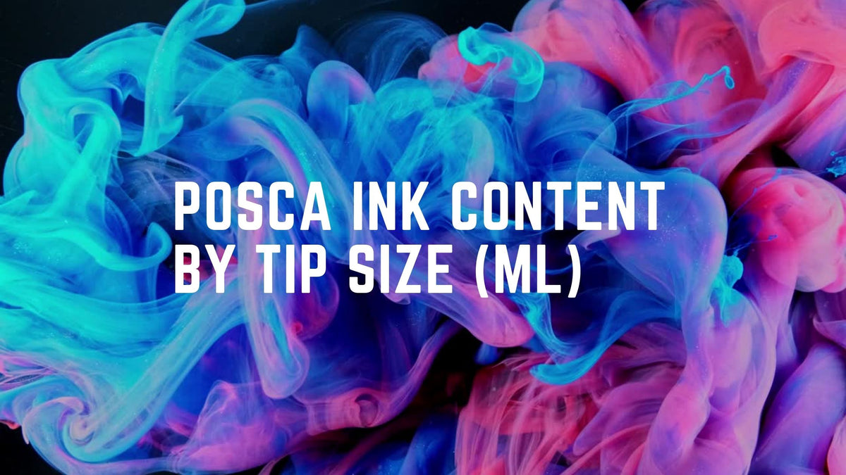 How Much Ink is in My Posca Marker? (And How Long Does It Last?)