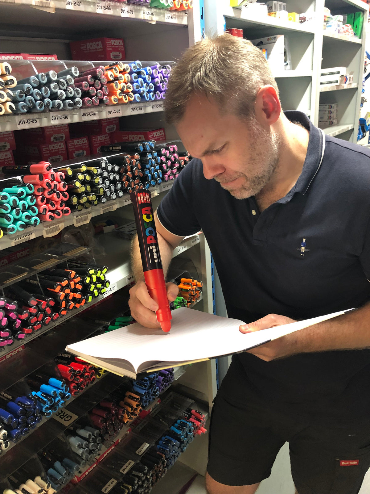 Creativity with the New Posca PC-7M Bullet Tip Markers!