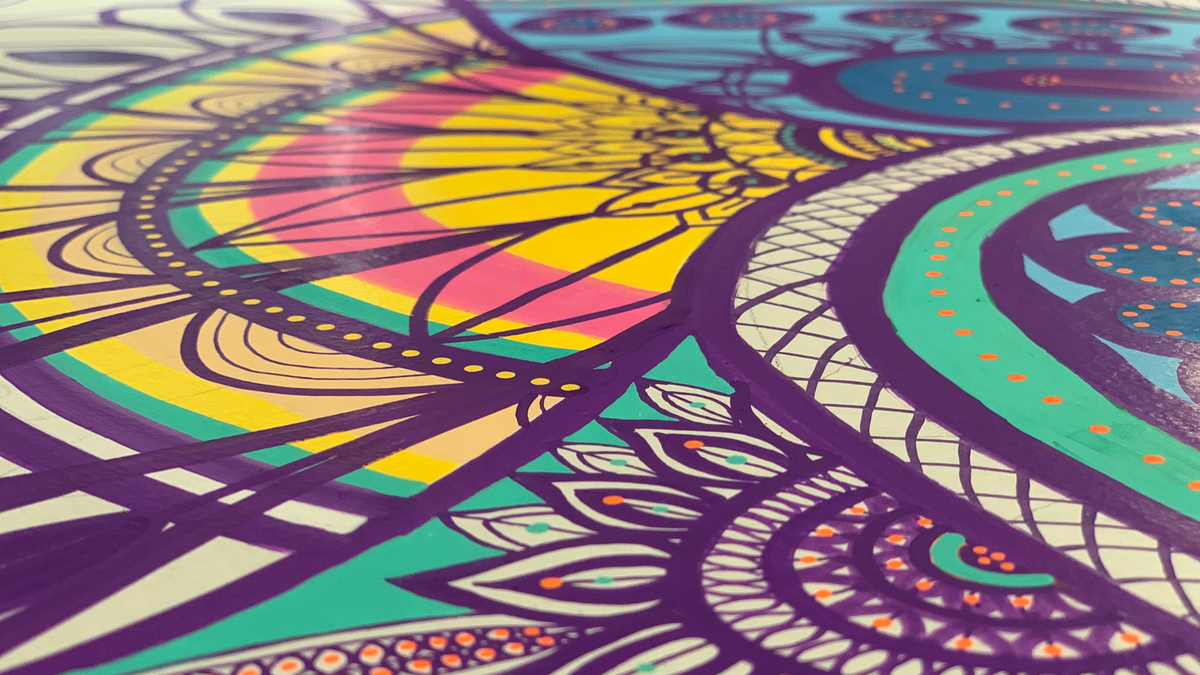 Posca PC7M Pen is Perfect for Mandala and Dot Art