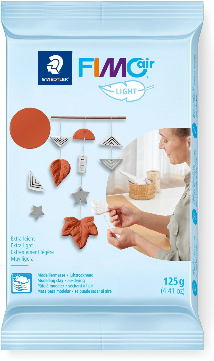 Staedtler FIMO Air Light 125g terracotta, block in current packaging