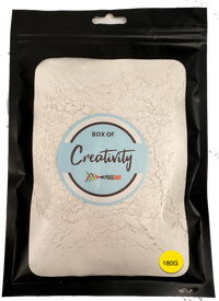 PoscART plaster of Paris 180g pack, front of pack