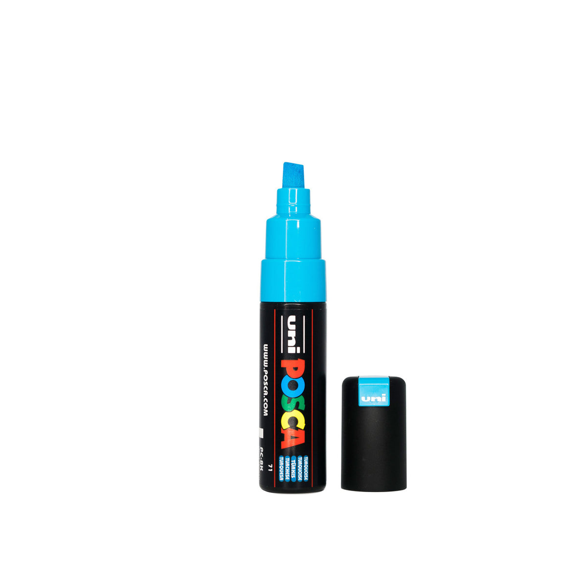 POSCA PC-8K Paint Marker Broad Chisel Tip (All Colours Available)-7
