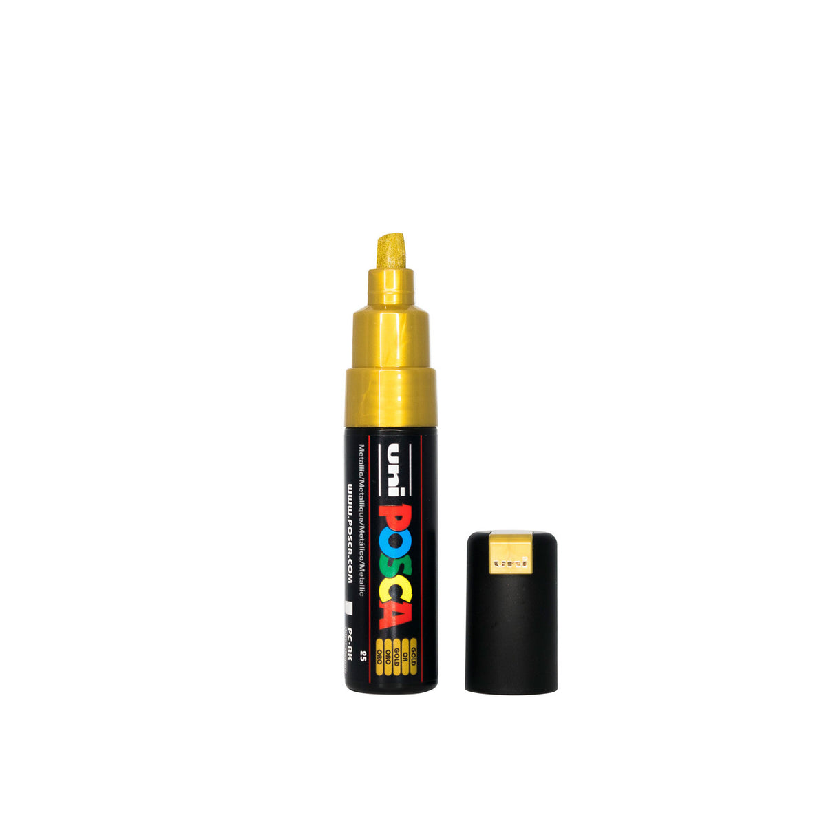 POSCA PC-8K Paint Marker Broad Chisel Tip (All Colours Available)-11