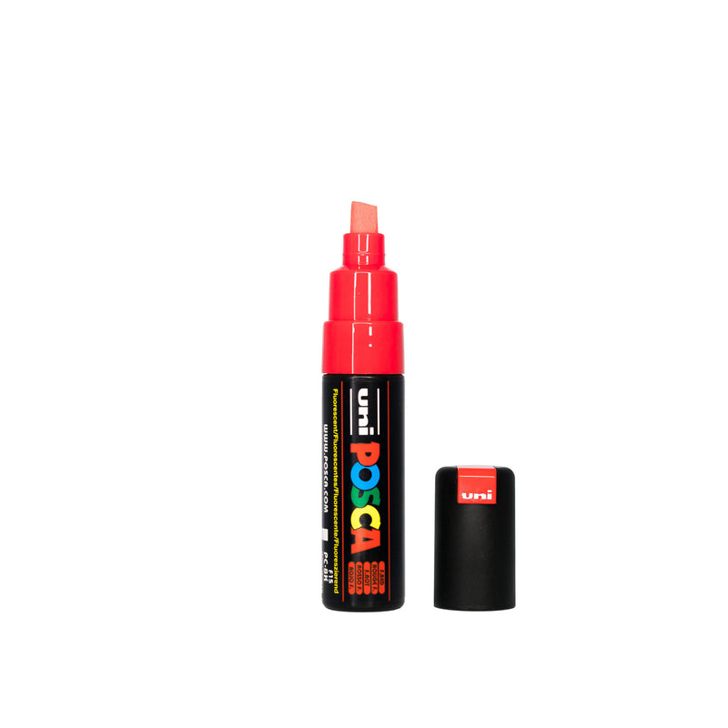 POSCA PC-8K Paint Marker Broad Chisel Tip (All Colours Available)-21