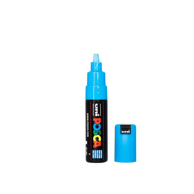 POSCA PC-8K Paint Marker Broad Chisel Tip (All Colours Available)-27