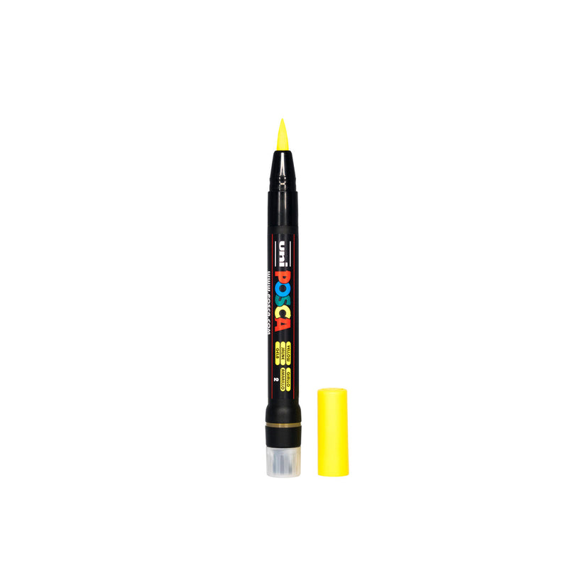 POSCA PCF-350 Paint Marker Brush Tip (All Colours Available)-12