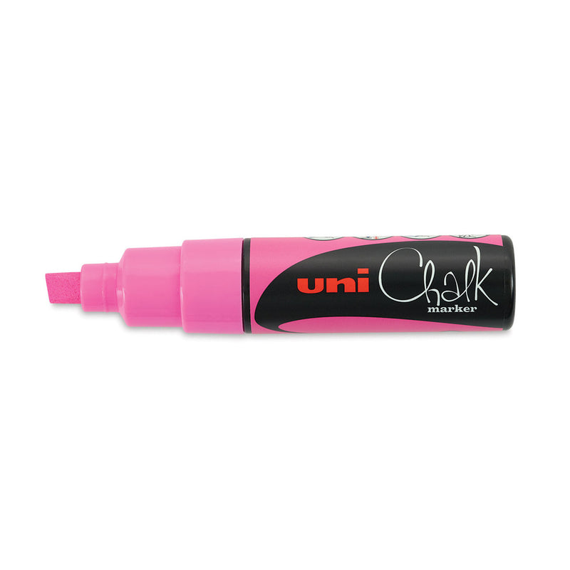 UNI PWE-8K Liquid Chalk Marker Broad Chisel Tip (All Colours Available)-8