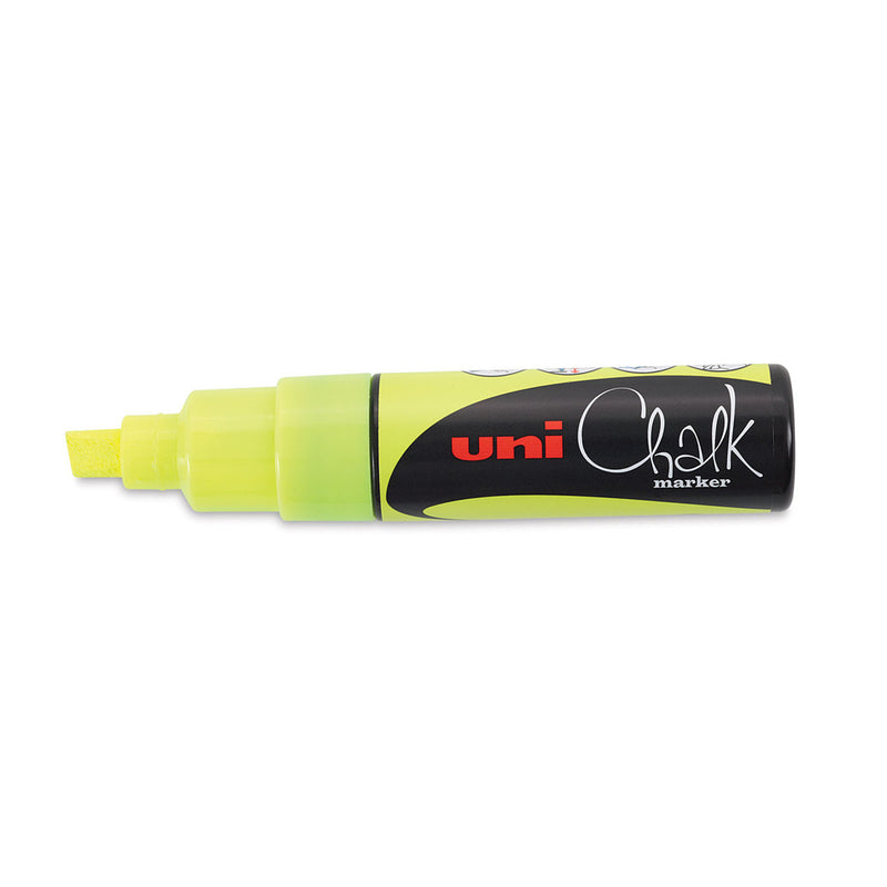 UNI PWE-8K Liquid Chalk Marker Broad Chisel Tip (All Colours Available)-10