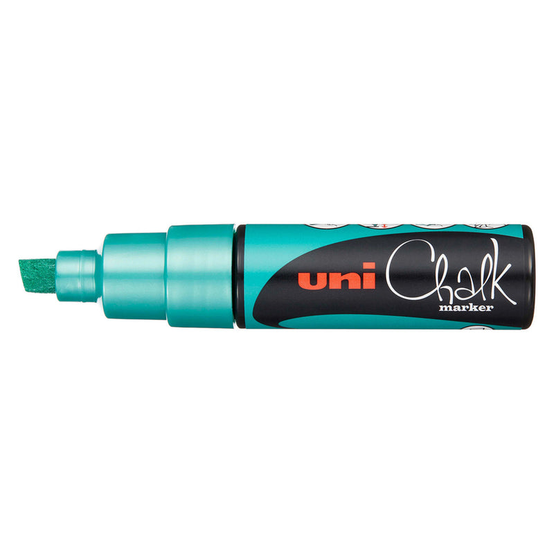 UNI PWE-8K Liquid Chalk Marker Broad Chisel Tip (All Colours Available)-12