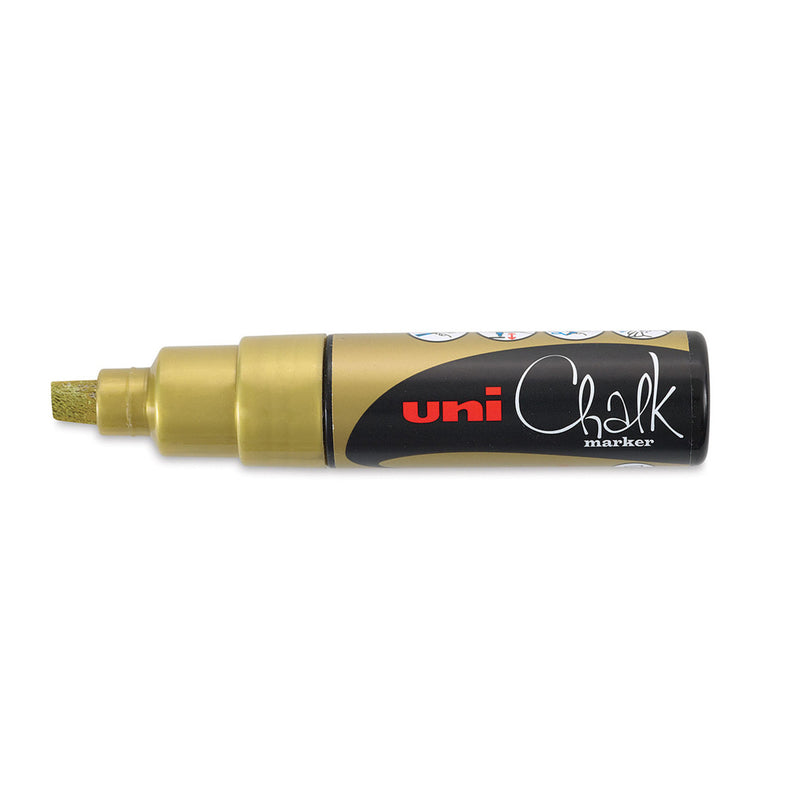 UNI PWE-8K Liquid Chalk Marker Broad Chisel Tip (All Colours Available)-16
