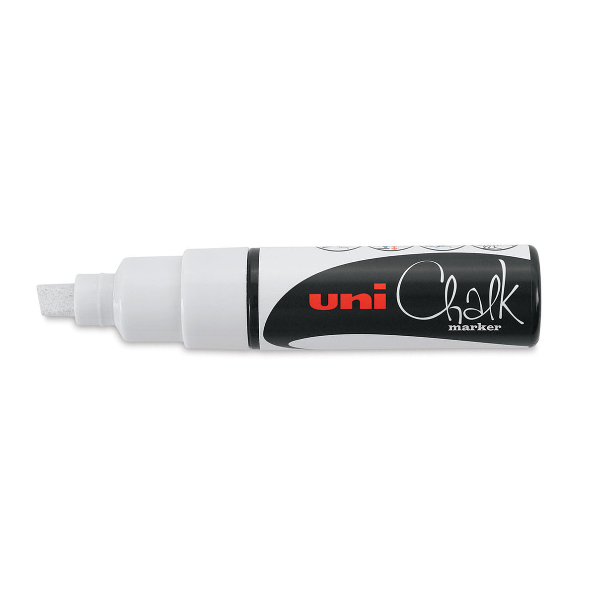 UNI PWE-8K Liquid Chalk Marker Broad Chisel Tip (All Colours Available)-17