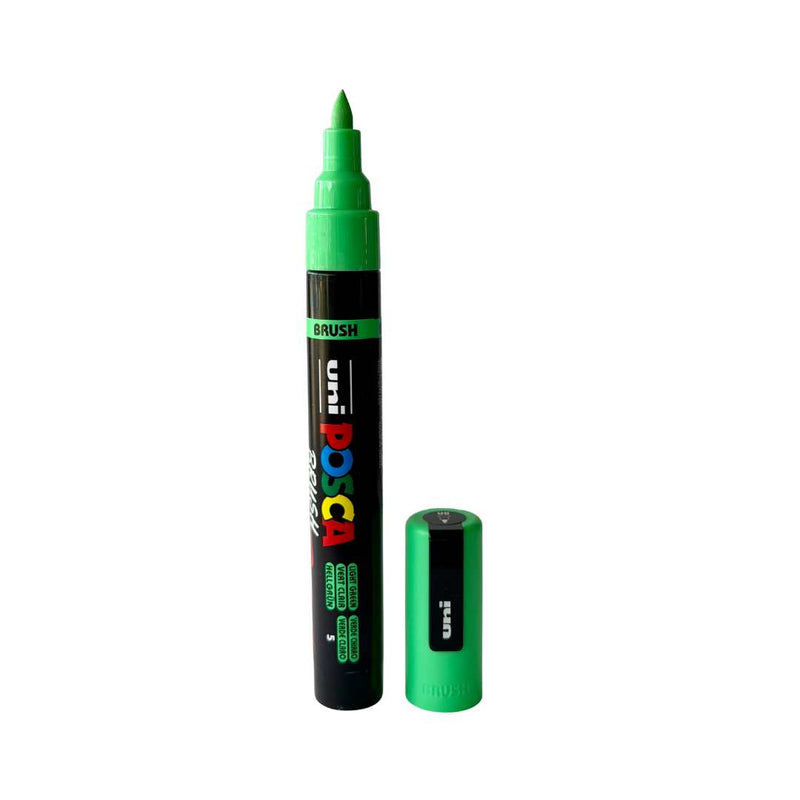 POSCA PC-5BR Paint Marker Medium Brush Tip (All Colours Available)-17