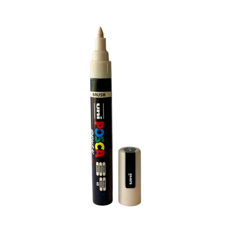 POSCA PC-5BR Paint Marker Medium Brush Tip (All Colours Available)-19