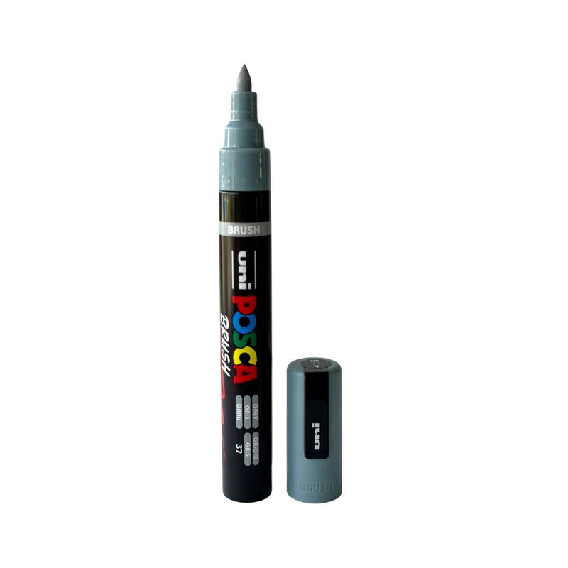 POSCA PC-5BR Paint Marker Medium Brush Tip (All Colours Available)-20