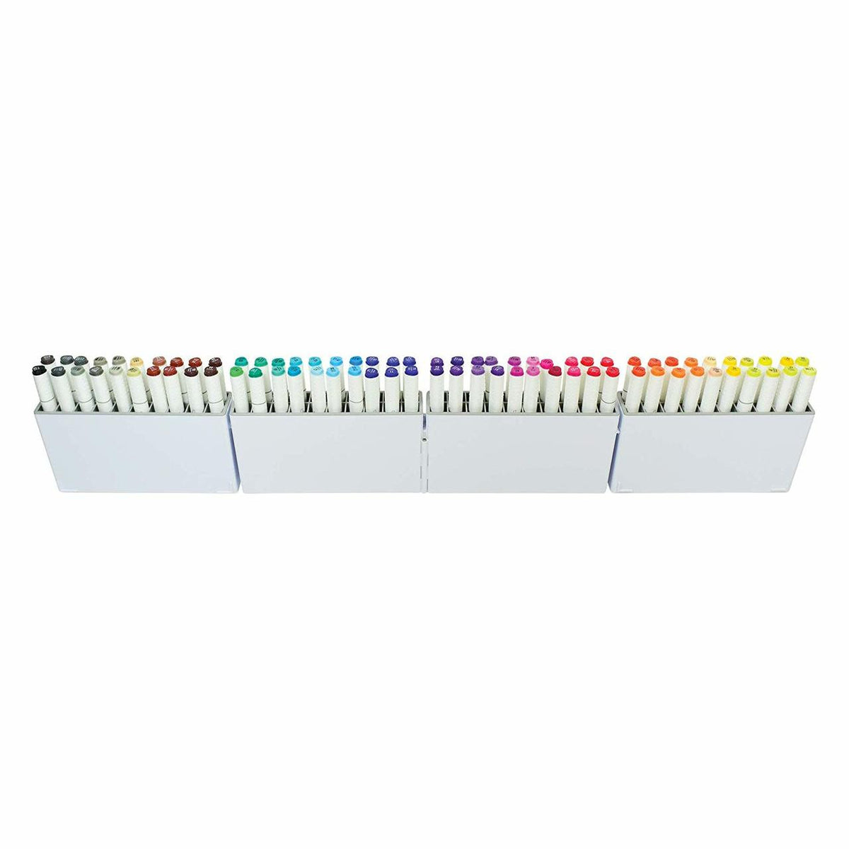 Deflecto expandable marker accordion filled with markers