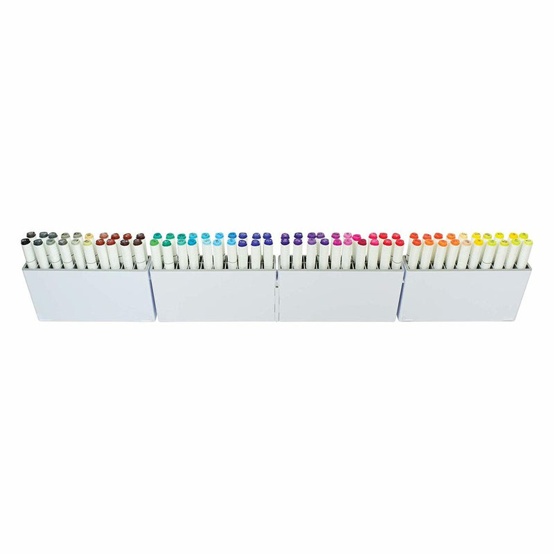 Deflecto expandable marker accordion filled with markers