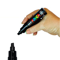 POSCA PC-8K broad 8mm chisel tip paint marker, 35 colours available at PoscART