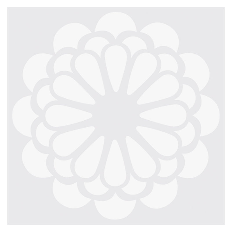 Mandala stencils pack of 6, second stencil design