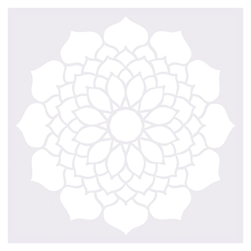 Mandala stencils pack of 6, fifth stencil design