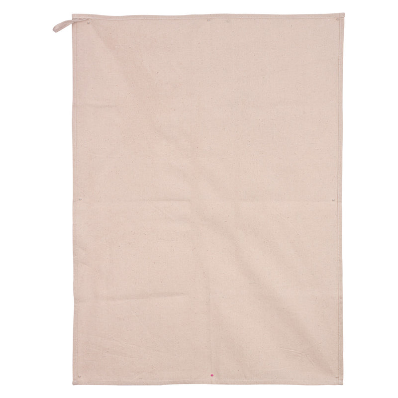 Calico tea towel 52.5 x 72cm, plain hemmed tea towel ready to decorate