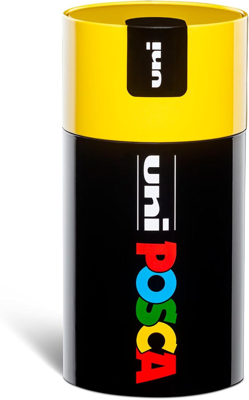 POSCA PC-5M gift tin with markers and the black collector tin