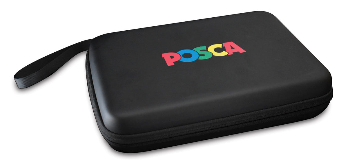 POSCA small storage case zip closure detail