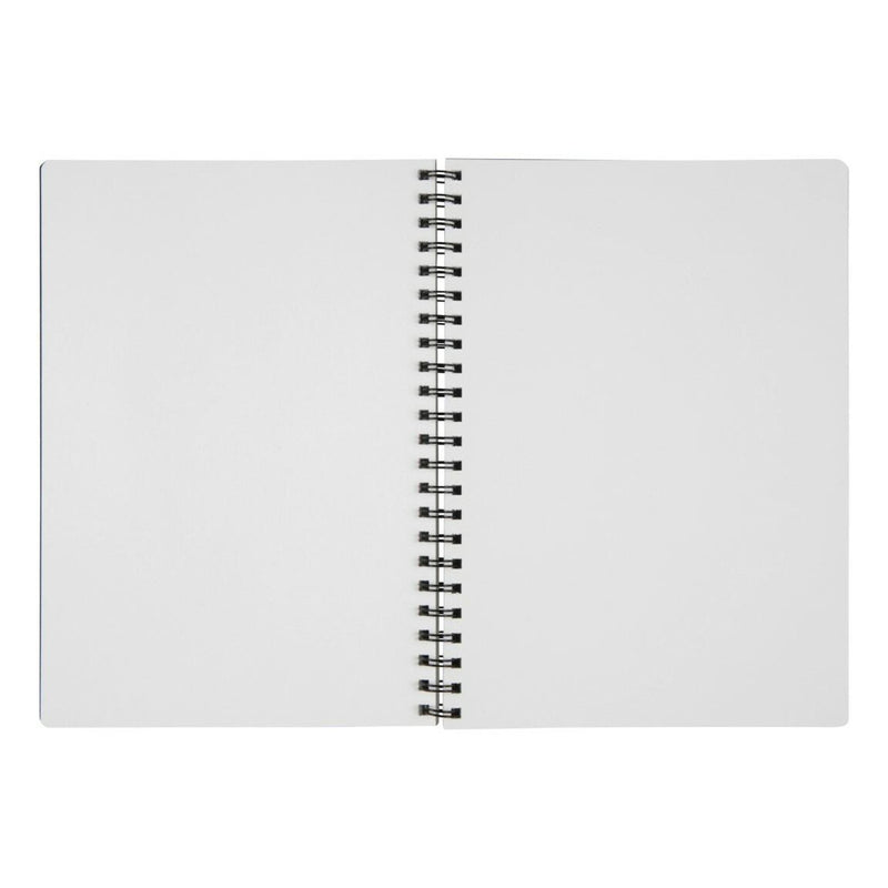 Derwent Academy Visual Art Diary A4 portrait 120 pages black, spiral binding and pages