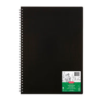 Derwent Academy Visual Art Diary A3 portrait 120 pages black, front cover